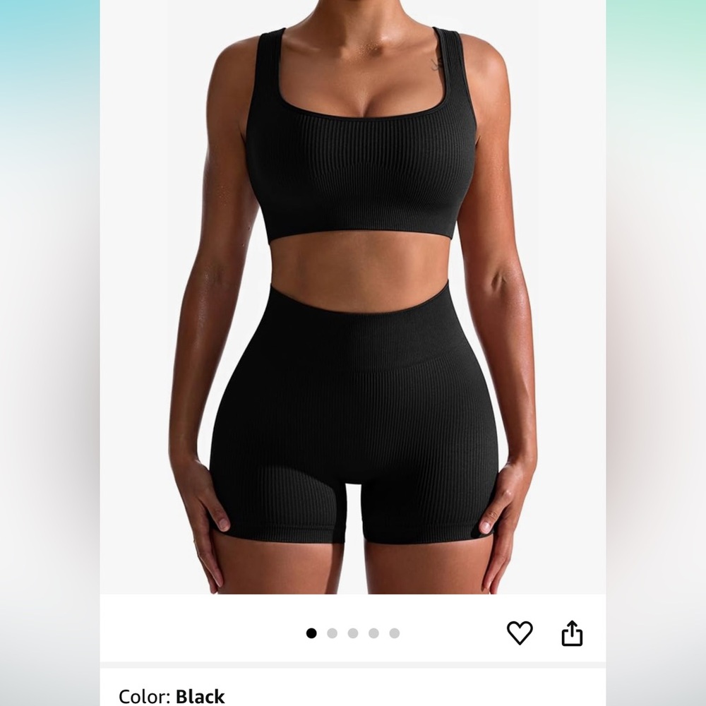 OQQ Workout Outfits for Women 2 Piece